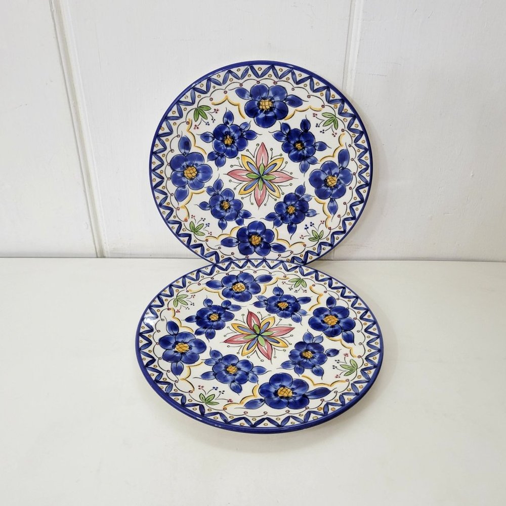 Pient A La Main Pottery Plates Mac'B France - Picture 7 of 7